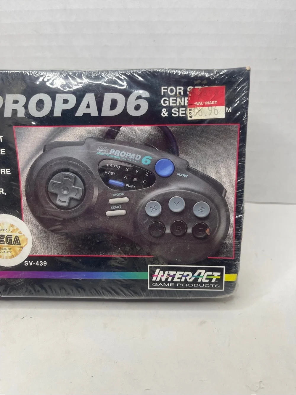 SG ProPad 6 Black Sega-Compatible Game Controller